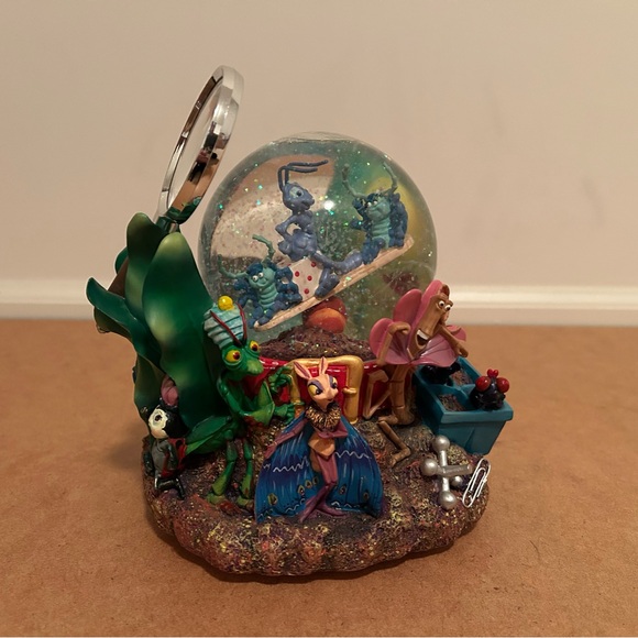Whimsical bugs life Snow Globe with Insects and Characters